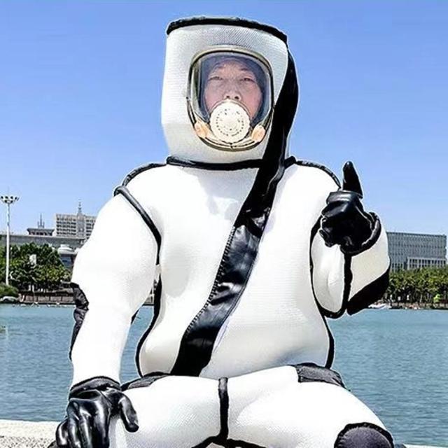 万全防護服 虫よけ スズメバチ駆除用蜂 蜂巣 害虫駆除 4点セット 作業