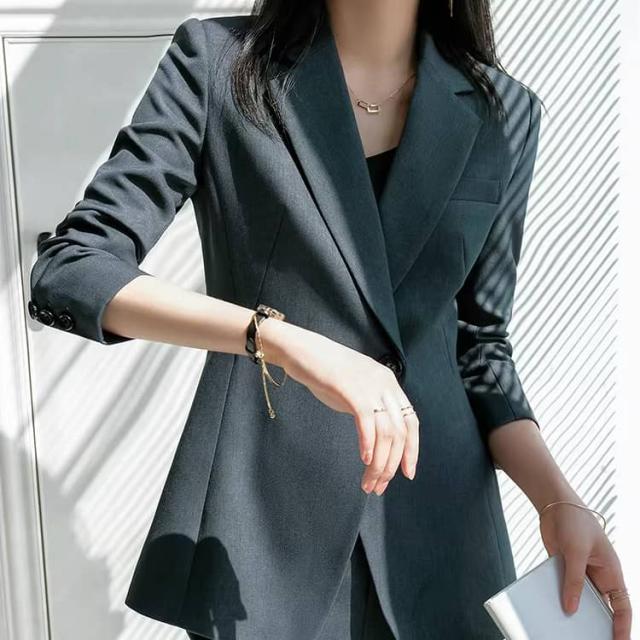 スーツセット レディース セレモニー 大人 ジャケット フォーマルスーツ 女性 ロング セットアップ 長袖 上下セット セットアップスーツ テーパード スーツ スーツセット セレモニースーツ パンツスーツ ビジネス オフィス_1