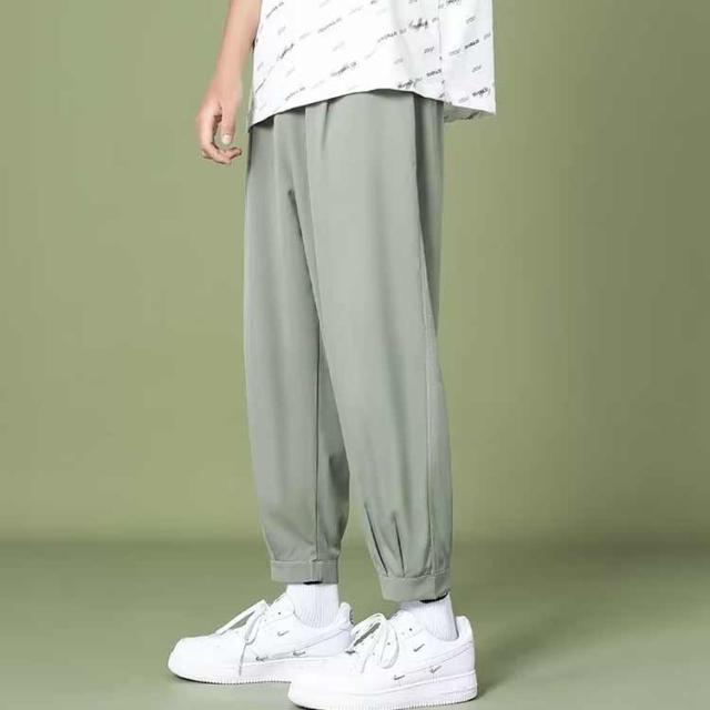 スポーツパンツ 9分丈 ズボン パンツ カジュアルパンツ 春秋 チノパン ロングパンツ スポーツパンツ 夏ズボン 無地 メンズ 男性 スウェットパンツ 長ズボン ワークパンツ 運動 パンツ・ボトムス