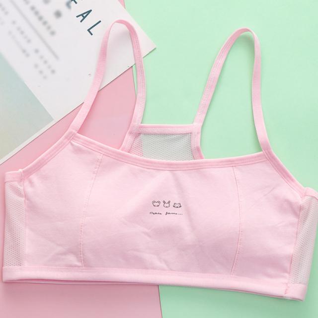 M ジュニアブラ XL 中学生 L 小学生 ジュニア キッズ 綿 子供 肌着