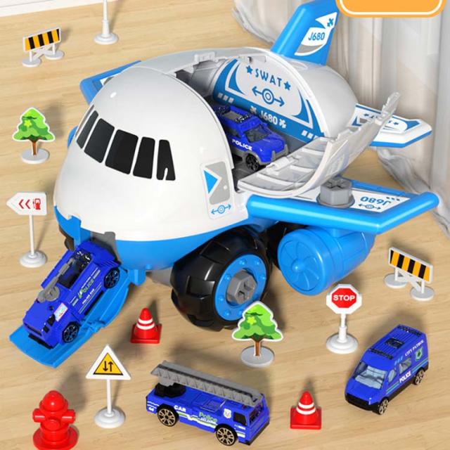 未使用　車のおもちゃ　17点セット 子供 ミニカーセット 17点セット おもちゃ飛行機 航空機 飛行機 男の子
