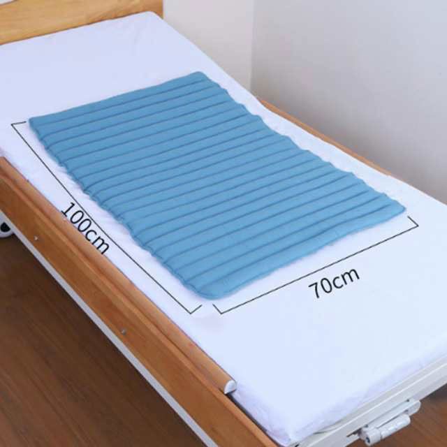 床ずれ防止クッション ビーズマット 大型マット 70ｘ100cm 褥瘡予防 床ずれ予防 床ずれ防止 クッション 通気 体位維持 体位保持 体位変換 体圧分散 介護 姿勢保持 クッション 高齢者 床ずれ 褥瘡予防改善 皮膚 血行 通気 在宅勤務 クッション 送料無料の通販は