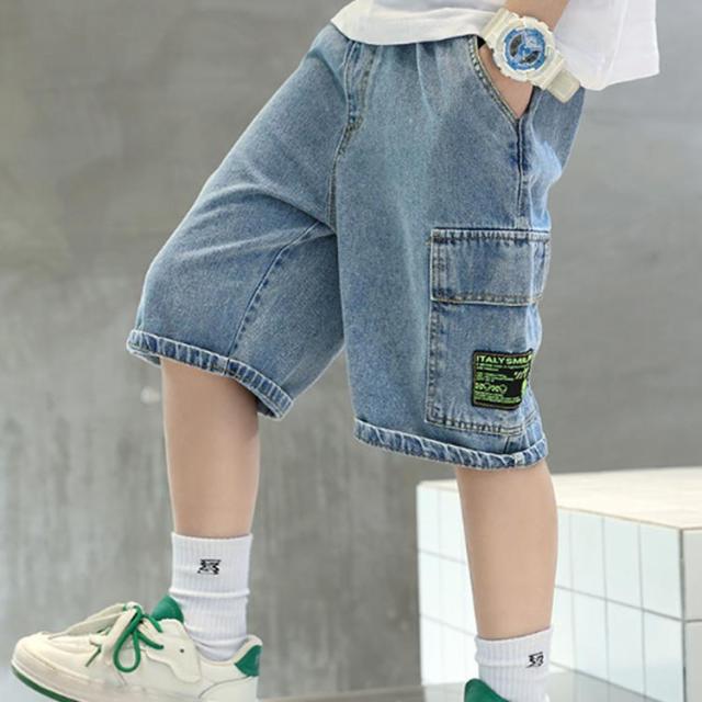 デニム Gパン ハーフパンツ キッズ 女の子 子供服 春夏 ボトムス 小学生 パンツ 半ズボン ショーツ ボトムス キッズ 短パン 幼稚園 中学生 韓国子供服 男の子 おしゃれ デニム パンツ 可愛い カジュアル 韓国風 デニム
