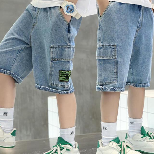 デニム Gパン ハーフパンツ キッズ 女の子 子供服 春夏 ボトムス 小学生 パンツ 半ズボン ショーツ ボトムス キッズ 短パン 幼稚園 中学生 韓国子供服 男の子 おしゃれ デニム パンツ 可愛い カジュアル 韓国風 デニム
