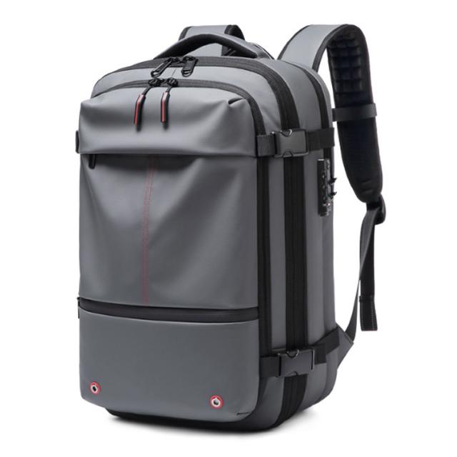 真空圧縮対応 出張 手提げ 通勤 多機能 防水 圧縮バックパック メンズ