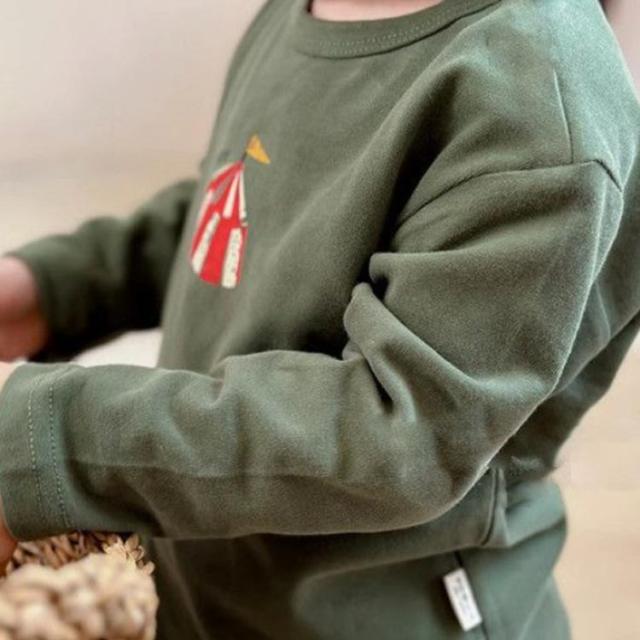 シンプル 男の子 Tシャツ 女の子 【2枚セット】ベビー 長袖tシャツ 赤ちゃん 80 トップス 子供服 ロンT カットソー プリント 綿 90 100 110 120 cm 【2枚セット】ベビー カジュアル 保育園 幼稚園 ベビー服 コットン Tシャツ