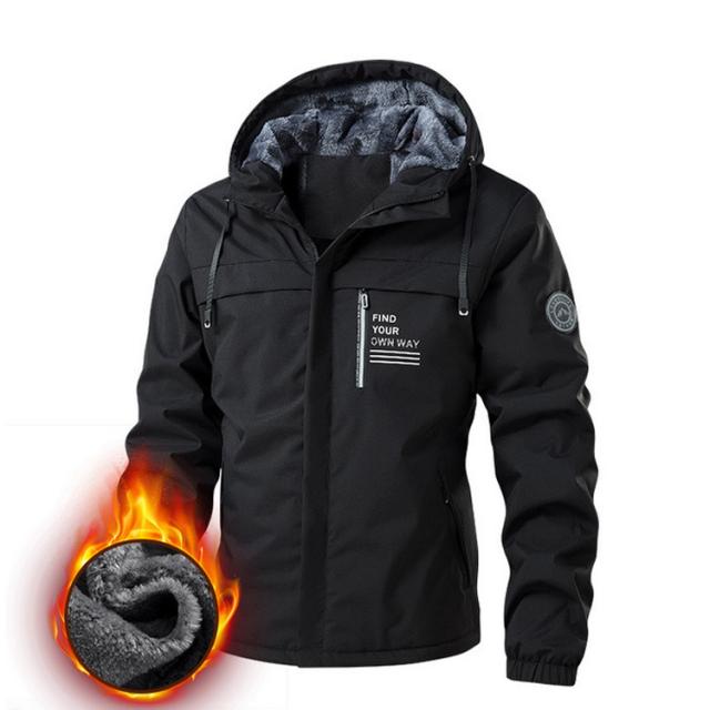 長袖 ジャケット メンズ 裏起毛 マウンテンパーカー メンズ 厚手 ジャケット ジップパーカー フード付き マウンテンパーカー