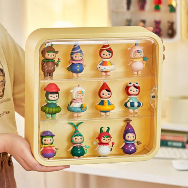コレクションケース 壁掛け フィギュアケース 3段 壁を傷つけ