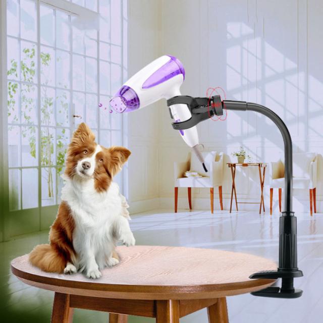 ペット用品 ドライヤークリップ ドライヤースタンド ハンズフリー