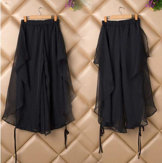 セットアップ トップス パンツ セット スカーチョ ワイドパンツ