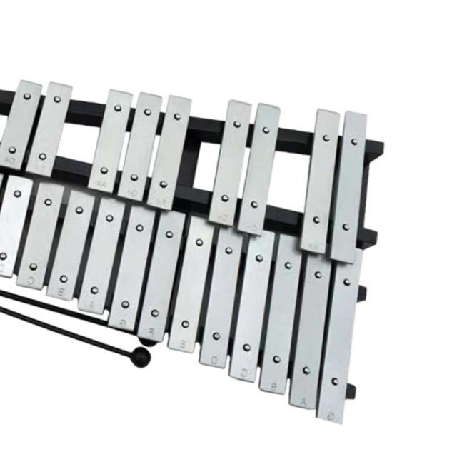 鉄琴 折りたたみ 卓上 鉄琴 30音 鍵盤 折り畳み 音階 収納バッグ付き