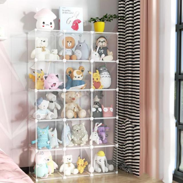 ぬいぐるみ収納 コレクションケース 防ほこり 5段 ぬいぐるみ