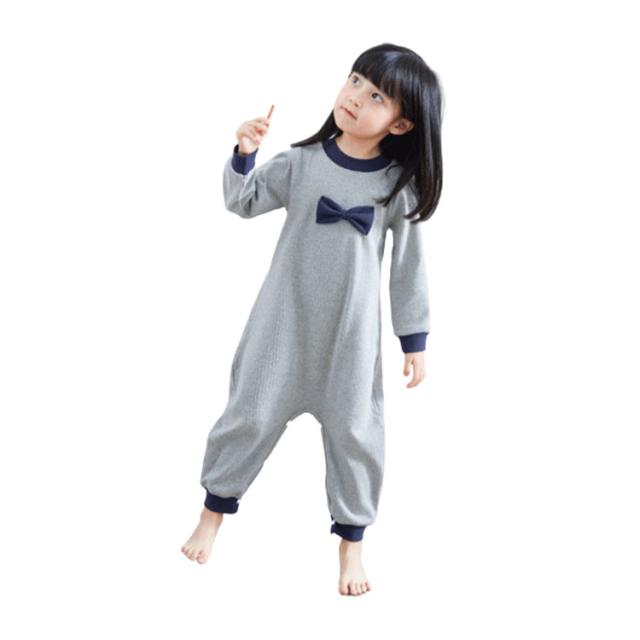パジャマ キッズ ジュニア つなぎ パジャマ 子供 長袖 ロンパース