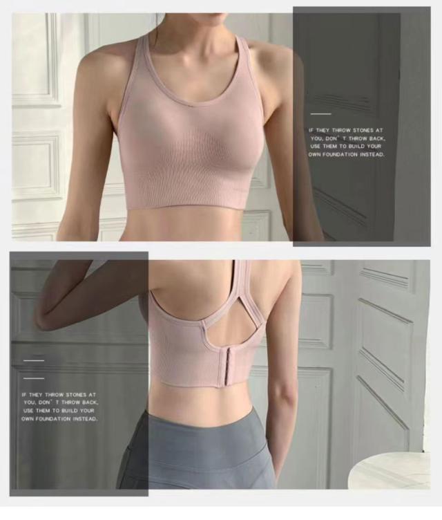 スポーツブラ モカ ベージュ ヨガ ウェア スポブラ ダンス フィットネス ブラトップ ノンワイヤー 全品20％OFFクーポン配布中！ ヨガウェア トップス カップ付き ヨガ ブラトップ スポブラ スポーツブラ レディース おしゃれ かわいい  バックデザイン Uネック ホットヨガ リブ スポーツウェア ピラティス ジム ダイエット 吸収速乾 ストレッチnichi |