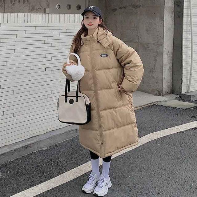 中綿ジャケット ダウンコート ロングコート 防寒 ダウンジャケット レディース フェイクファー付き フード付き アウター コート 冬用 グリーン 2XL ダウンロングコート ダウンジャケット ダウンコート ロング丈 ロング丈