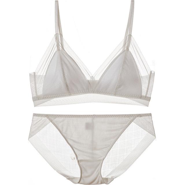 シルク　ブラジャー　ノンワイヤー　2個セット シルク100％カップ ブラ ノンワイヤーブラセット ブラジャー