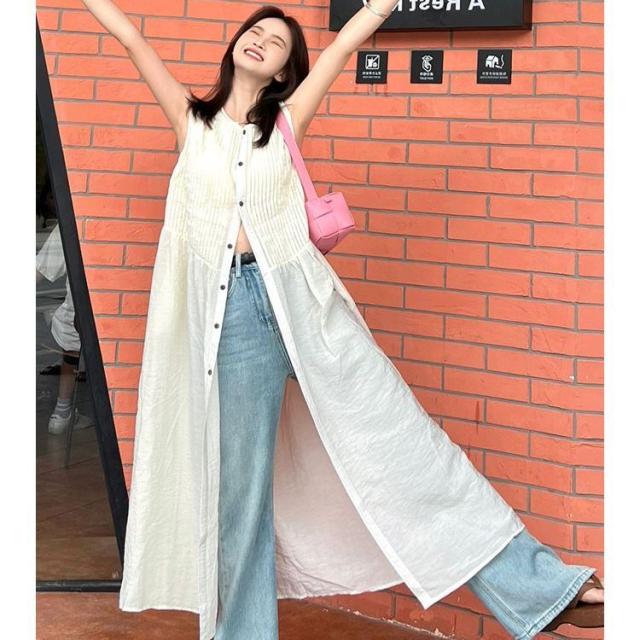 ノースリーブプリーツロングワンピース 楽天市場】【最強配送！】品よく美シルエット。 大人