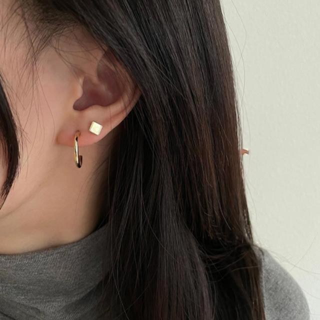 a91 樹脂ピアス 荒々し 6ペアセット レディース ガールズ 金属 