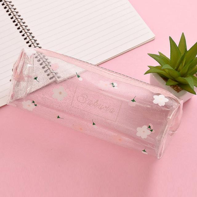 ペンケース蓮の花文房具小物入れピンク布製シノワズリ中華海外雑貨巻き型お洒落可愛い ペンケース蓮の花文房具小物入れピンク布製シノワズリ中華海外