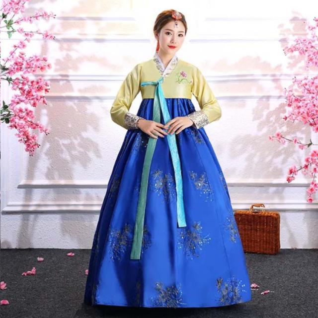 全15カラー チマチョゴリ 韓服 韓流 韓国 民族衣装 ドレス 宮廷風