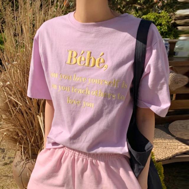 刺繍装飾付き Tシャツ★大人かわいい 大人カジュアル おしゃれ★ e03170nc-01_560x.jpg?v=1720592282