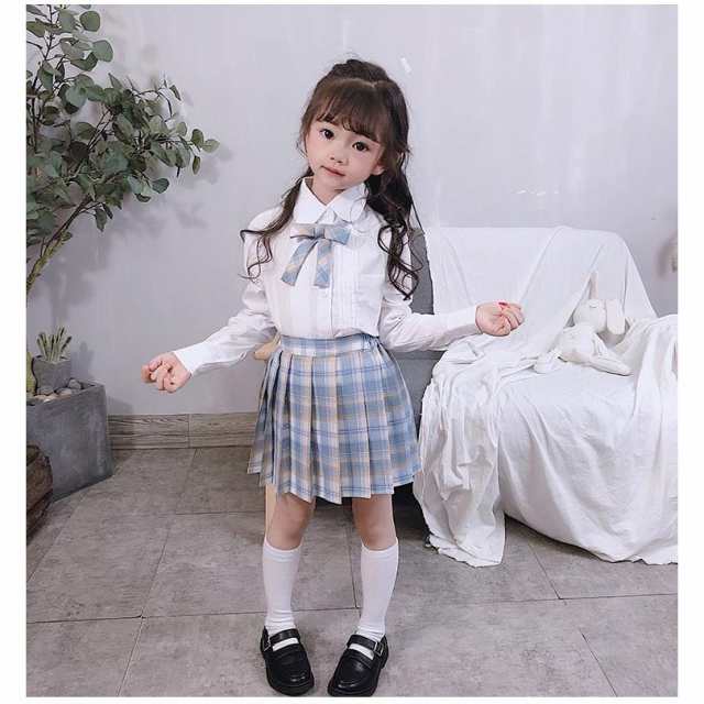 キッズ スクール プリーツスカート 制服スカート 子供 子ども こども