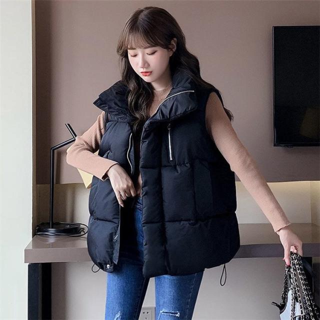 レディースベスト 秋冬 ダウンベスト レディース 中綿ベスト