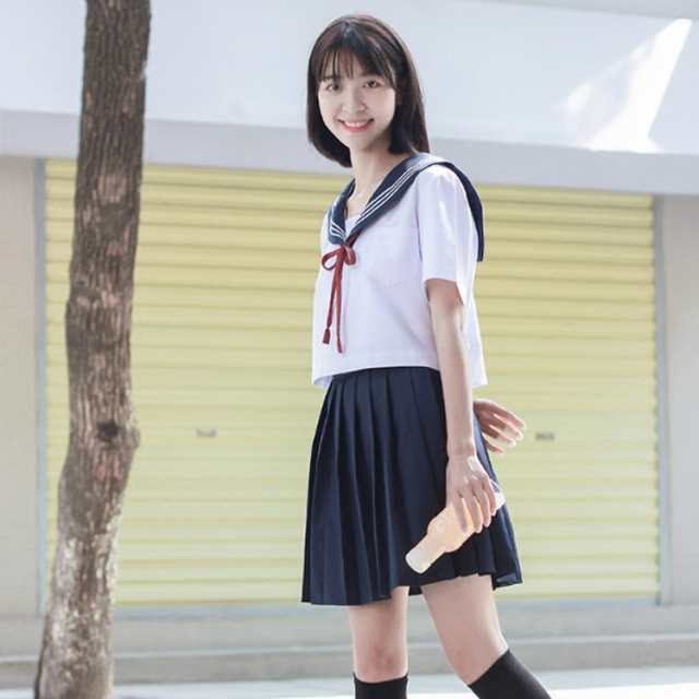 学生服 セーラー服 制服 コスプレ コスチューム 女子高校生 制服 学生服 セーラー襟 学生服 制服 女子高生 セーラー風 高校生制服 コスプレ JK制服  制服 制服セット 学生服 衣装 仮装 ハロウィン 可愛い 大人用送料無料の通販はau PAY マーケット - BELLISSIMA | au PAY  ...