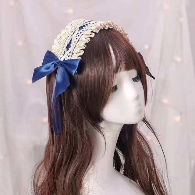 ヘッドドレス ヘアバンド 髪飾り ロリータ コスプレ ヘッド