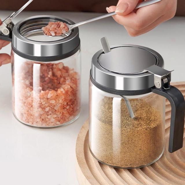 3個セット】 ステンレス 塩入れ 【3個セット】 調味料ケース 容器 調味