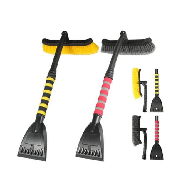 スノーブラシ 2in1 多機能 除雪 除雪ブラシ 車用 雪用ブラシ 車用