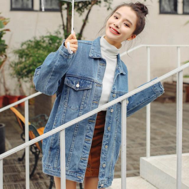 《送料無料》ビッグシルエット デニムジャケット デニムコート 秋 アウター Gジャン デニム ジャケット ゆったり 大人カジュアル レディース