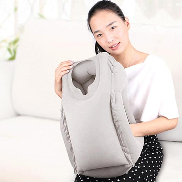 新品ダクネル エアー枕 空気で調整機能付き抱きまくら 東京西川全身用Lグレー 新品半額以下東京西川 抱き枕 ダクネル 快眠グッズ 全身用 ブルー