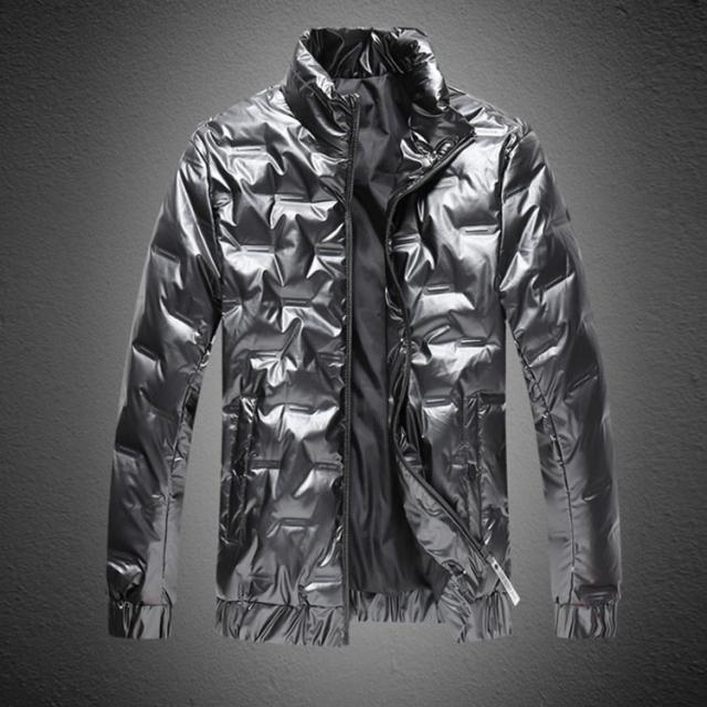 ダウンジャケット メンズ ダウンコート ボリューム感 ブルゾン 立襟 軽量 保温 アウター 防寒 ジャケット 防風 冬服物 男性 ジャンパー お洒落 あったか カジュアル