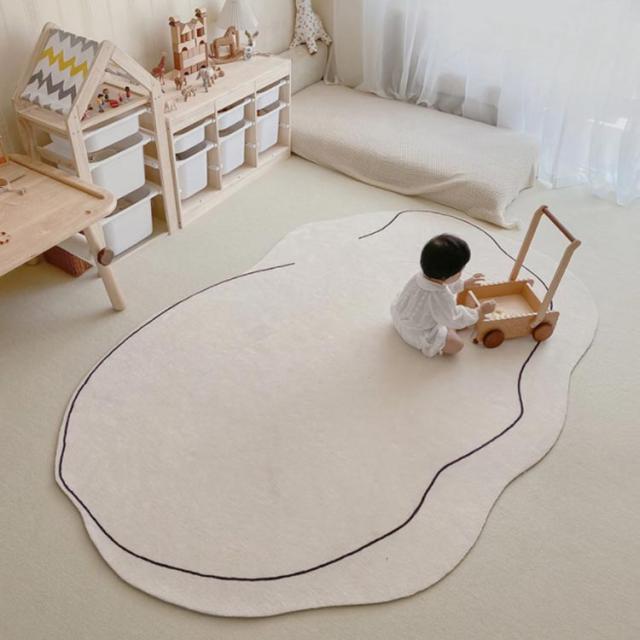 引っ敷き 上滑り打ちきり 格好のいい 北欧 和風 洋風 引っ敷き 密集して 140×200糎（厚約14粍） 洗える 引っ敷き 上滑り打ちきり 引っ敷き つや消し リビング ラグカーペット 床暖房装置相応う 引っ敷き オール時季 春 夏 秋 冬 大判 耐磨 リビング 貨物輸送無料