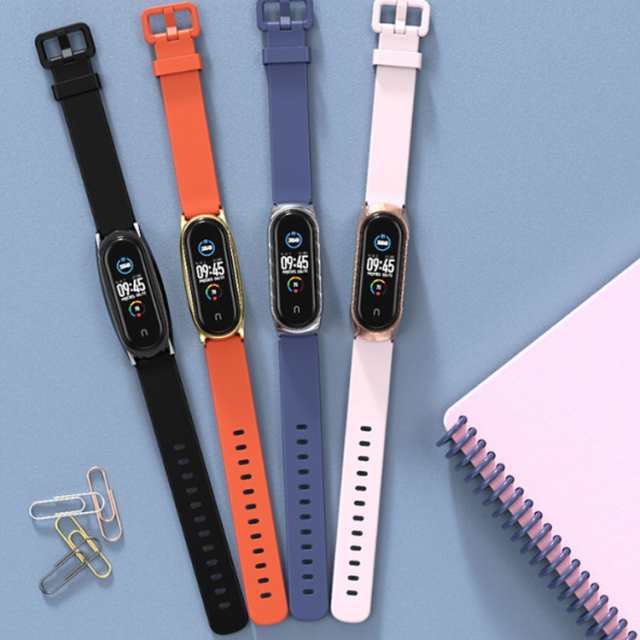 xiaomi mi band 6/5/4/3 MiBand6 5 4 3 シリコン 交換バンド 送料無料 スマートウォッチ バンド メタル TPU  スマートバンド 高品質 交換の通販はau PAY マーケット - DORANIKA | au PAY マーケット－通販サイト