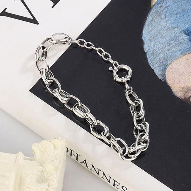 ヴィンテージ ブレスレット 二重カン シルバー925 Tiffany & Co