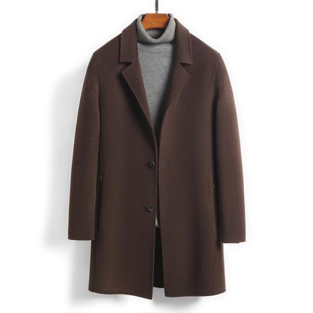 ウール 100％ コート メンズ チェスターコート 中綿ジャケット テーラードジャケット ロングコート ロングジャケット ウール100 スーツ ビジネス カジュアル アウター スリム 暖かい 秋服 秋 冬 冬服 無地