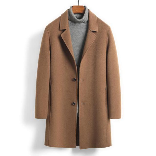 ウール 100％ コート メンズ チェスターコート 中綿ジャケット テーラードジャケット ロングコート ロングジャケット ウール100 スーツ ビジネス カジュアル アウター スリム 暖かい 秋服 秋 冬 冬服 無地