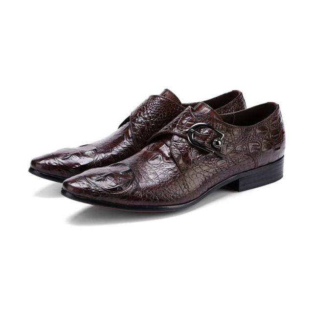 ドレスシューズ メンズ 短靴 ビジネス シューズ 黒 ブラック モンクストラップ 牛革 豚革 レザーシューズ 紳士靴 ホストシューズ パンク ブーツ お兄系 コスプレ 23.5cm 24.5cm 25cm 25.5cm 26cm 26.5cm 27cm 27.5cm 28cm