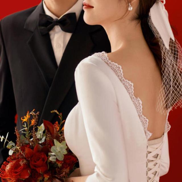 ウェディングドレス 結婚式 二次会 花嫁 ドレス 白ワンピース