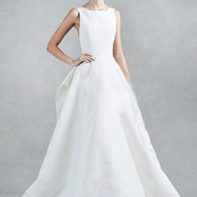 ウエディングドレス ウェディングドレス トレーンタイプ トレーン付き