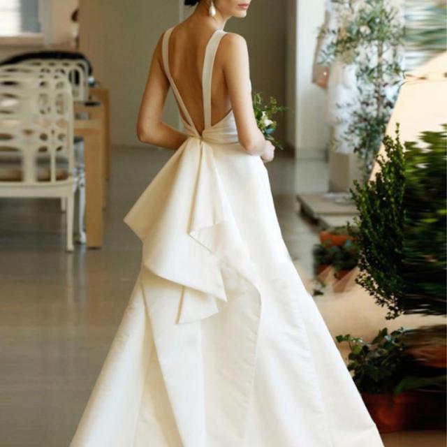 ウエディングドレス ウェディングドレス トレーンタイプ トレーン付き