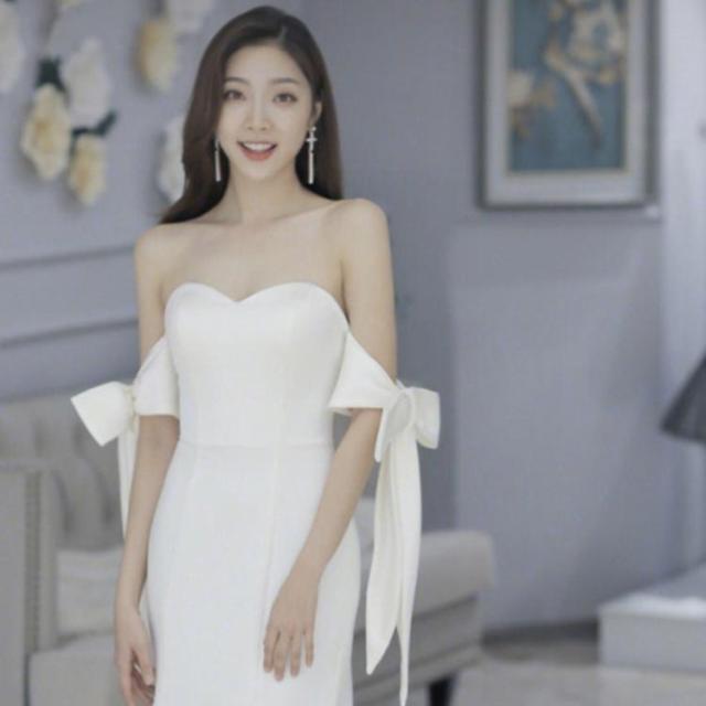 ウェディングドレス マーメイドライン ロングドレス ウェディング