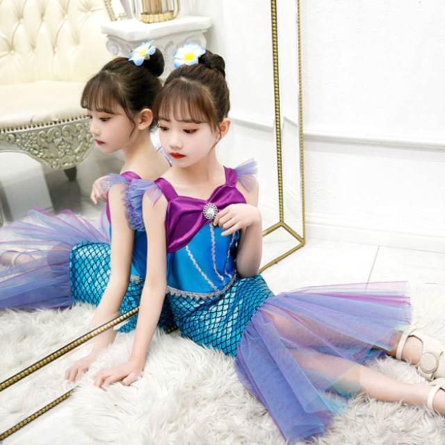 リトルマーメイド 人魚 マーメイド アリエル コスチューム 子供 キッズ  
