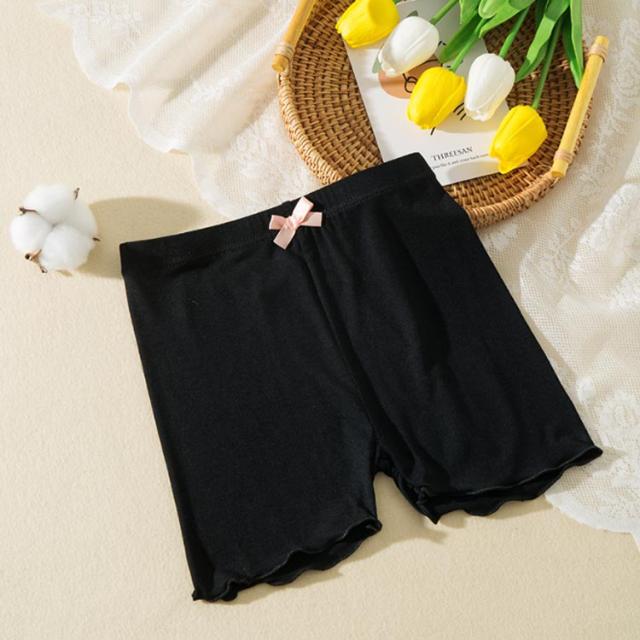 2枚セット レギンス 子供 女の子 薄手 三分丈 夏 フリル 可愛い スパッツ キッズ ガールズ ペチコートパンツ パンチラ防止 インナー 柔らかい オーバーパンツ ペチパン ジュニア 100-170cm 見せパン レギパン ペチコート ペチパンツ レギンス