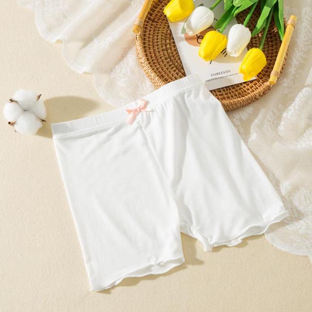 2枚セット レギンス 子供 女の子 薄手 三分丈 夏 フリル 可愛い スパッツ キッズ ガールズ ペチコートパンツ パンチラ防止 インナー 柔らかい オーバーパンツ ペチパン ジュニア 100-170cm 見せパン レギパン ペチコート ペチパンツ レギンス