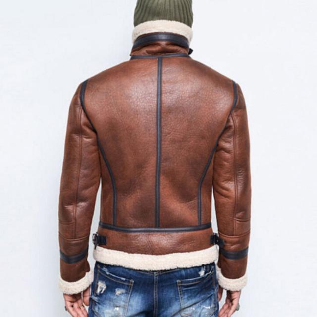 革 ライダース ムートンジャケット メンズ リューグーレザーズ レザー