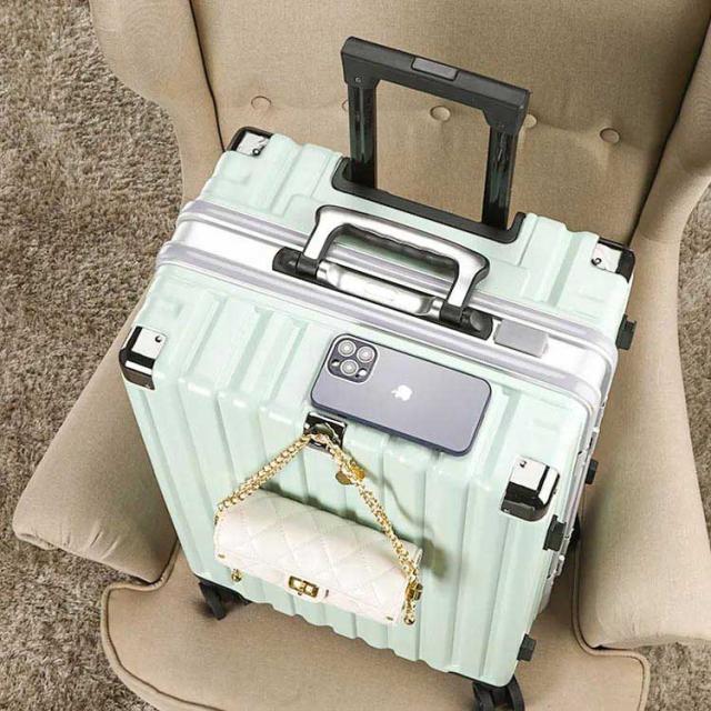 キャリーケース 超軽量 アルミサッシ製 韓国 スーツケース