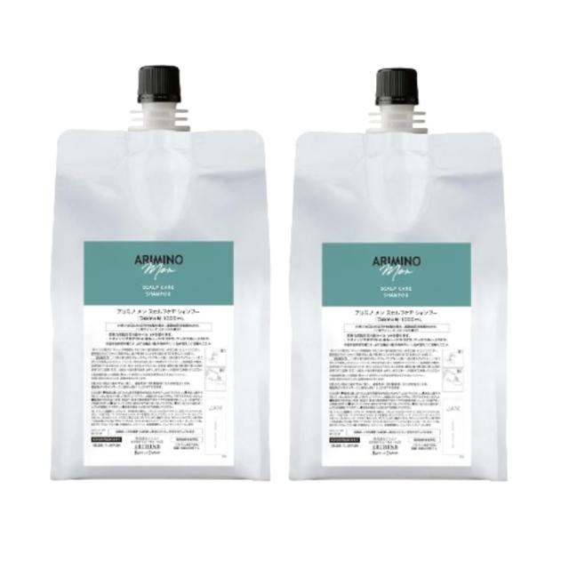 【まとめ買い】2個 ア リ ミ ノ メン スカルプケアシャンプー 1,000ml